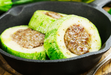 Abobrinha recheada com carne moída: Uma receita prática