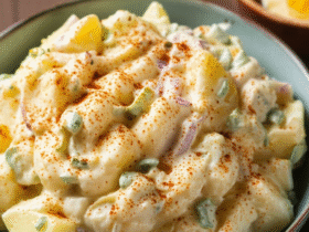 Salada de Batata Cremosa e Deliciosa 6 Salada de Batata Cremosa e Deliciosa