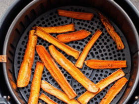 Chips de Cenoura Crocantes na Airfryer 12 Chips de Cenoura Crocantes na Airfryer