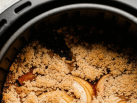 Crumble de Maçã Vegan na Airfryer: Uma Delícia Crocante e Saudável