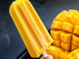 Picolé de Manga Caseiro Refrescante