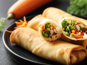 Rolinhos Primavera de Legumes na Airfryer: Crocantes e Saudáveis 12 Rolinhos Primavera de Legumes na Airfryer: Crocantes e Saudáveis