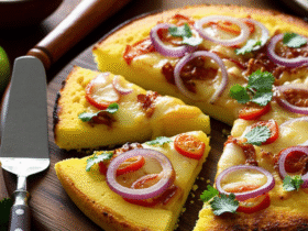 Pizza de Cuscuz: Uma Delícia Nordestina Criativa e Sem Glúten 6 Pizza de Cuscuz: Uma Delícia Nordestina Criativa e Sem Glúten