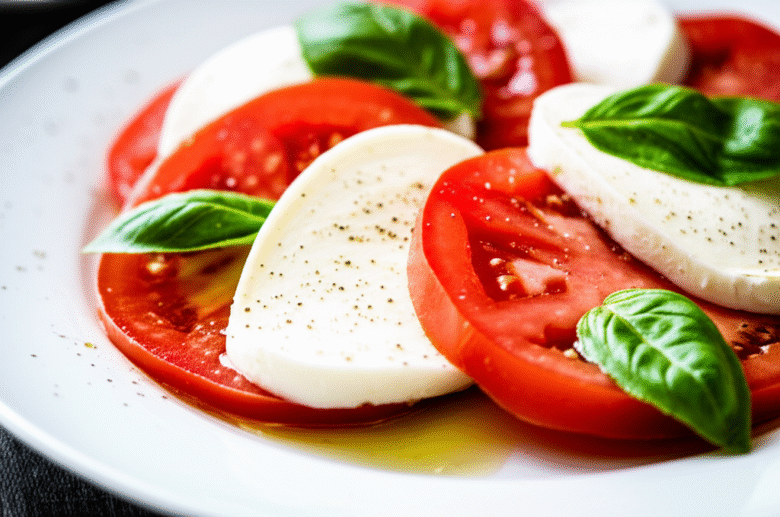 Salada Caprese Clássica: Uma Explosão de Sabores Italianos 1 Salada Caprese Clássica: Uma Explosão de Sabores Italianos