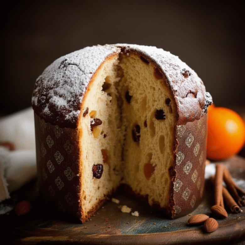 Panetone Caseiro Delicioso