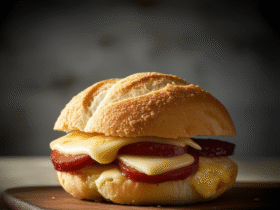 Biscoito Montanha Russa com Queijo e Calabresa