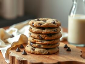 Cookie Fácil Americano com Gotas de Chocolate