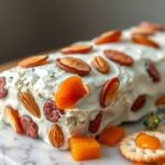 Patê de Cream Cheese com Salaminho, Amêndoas e Damasco