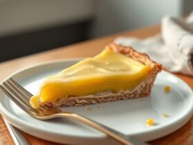 Torta de Limão Saudável: Sem Glúten, Sem Leite e Sem Açúcar