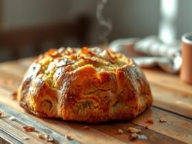 Broa de Fubá com Coco