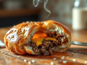 Pão com Carne Moída (Buraco Quente)