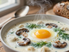 Kulajda: A Clássica Sopa Tcheca de Endro e Cogumelos 9 Kulajda: A Clássica Sopa Tcheca de Endro e Cogumelos