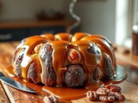 Pão de Macaco (Monkey Bread): Receita Original com Calda de Caramelo 6 Pão de Macaco (Monkey Bread): Receita Original com Calda de Caramelo