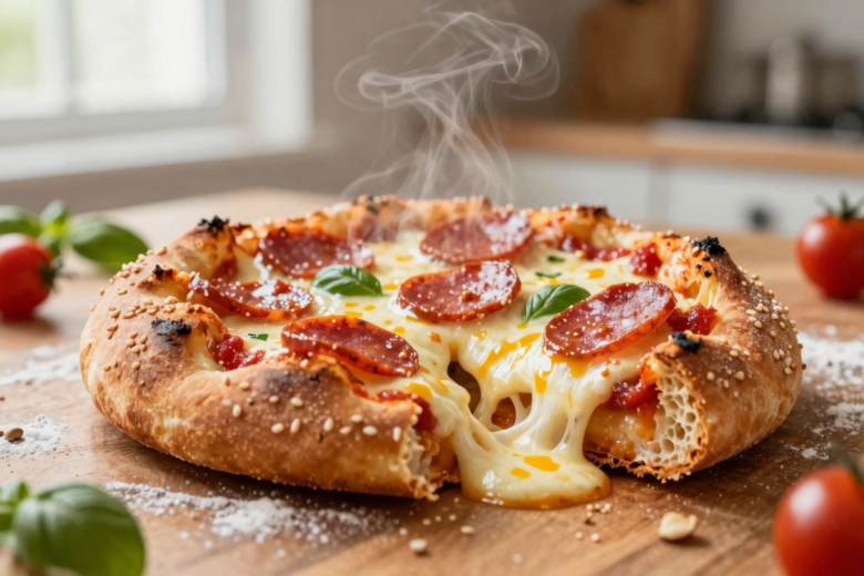Pão Pizza Caseiro: Receita Fácil e Recheada 1 Pão Pizza Caseiro: Receita Fácil e Recheada