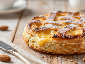 Pastel Vasco (Gâteau Basque) Tradicional com Creme de Confeiteiro