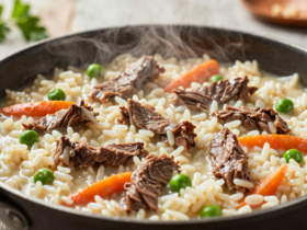 Arroz de Fraldinha Cremoso e Suculento 12 Arroz de Fraldinha Cremoso e Suculento