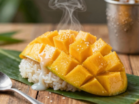 Khao Niao Mamuang: O Clássico Arroz Doce com Manga Tailandês