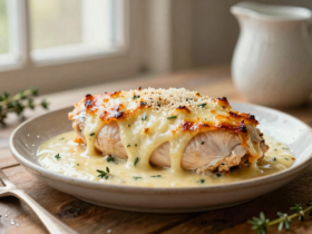 Peito de Frango Cremoso Gratinado: Uma Receita Versátil e Irresistível 27 Peito de Frango Cremoso Gratinado: Uma Receita Versátil e Irresistível