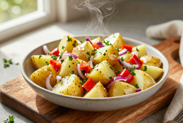 Batata Vinagrete: Acompanhamento Fresco e Saboroso para Churrascos e Festas 3 Batata Vinagrete: Acompanhamento Fresco e Saboroso para Churrascos e Festas