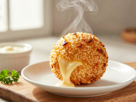 Bolinho de Arroz Recheado com Queijo: O Petisco Perfeito para Reaproveitar e Celebrar