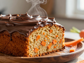 Bolo de Cenoura Fofinho com Cobertura de Chocolate Cremosa 6 Bolo de Cenoura Fofinho com Cobertura de Chocolate Cremosa