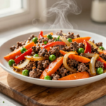 Carne Moída Refogada com Legumes: Receita Prática e Nutritiva para o Dia a Dia