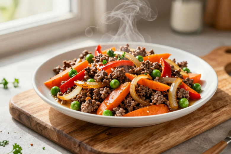 Carne Moída Refogada com Legumes: Receita Prática e Nutritiva para o Dia a Dia 1 Carne Moída Refogada com Legumes: Receita Prática e Nutritiva para o Dia a Dia