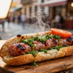 Choripán Autêntico: O Sabor Vibrante das Ruas Argentinas